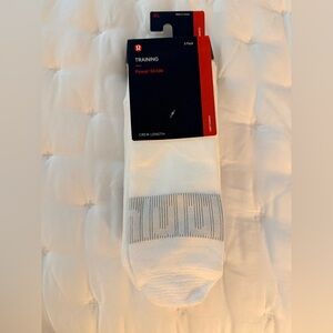 3 Pk Lululemon Power Stride Crew Length Socks Men XL